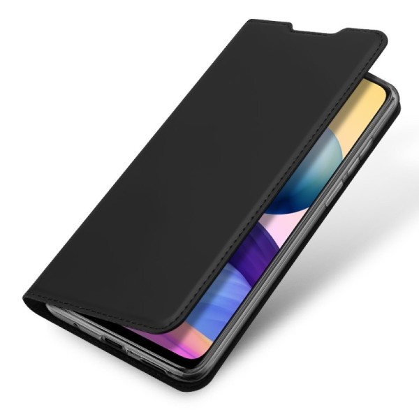 „Dux Ducis“ Skin atverčiamas dėklas - juodas (Poco M3 Pro / Redmi Note 10 5G)