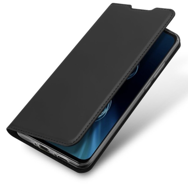 „Dux Ducis“ Skin atverčiamas dėklas - juodas (Zenfone 8)