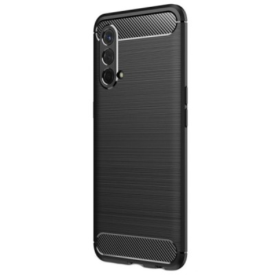 OnePlus Nord CE 5G Carbon kieto silikono TPU juodas dėklas - nugarėlė | Priedai.lt