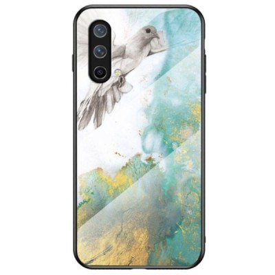 OnePlus Nord CE 5G „Marble“ kieto silikono TPU žalias dėklas - nugarėlė | Priedai.lt