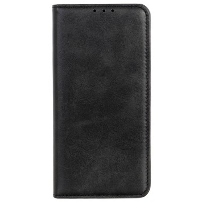 Asus Zenfone 8 (ZS590KS) „Split“ juodas odinis atverčiamas dėklas - knygutė | Priedai.lt