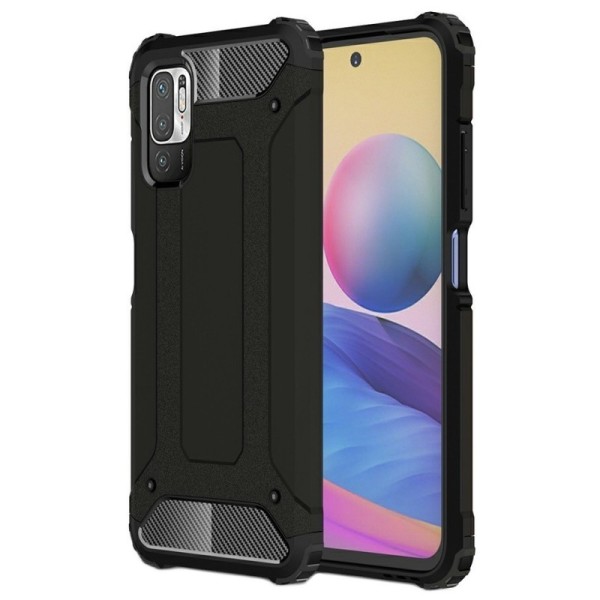 Sustiprintos apsaugos dėklas - juodas (Poco M3 Pro / Redmi Note 10 5G)