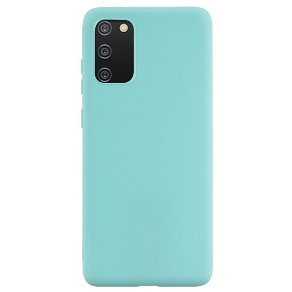 „Shell“ kieto silikono (TPU) dėklas - mėtinis (Galaxy A02s)