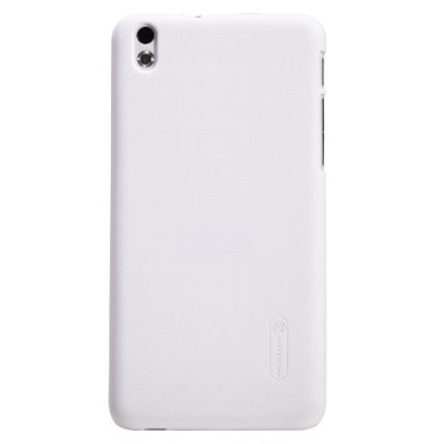Nillkin Frosted Shield HTC Desire 816 plastikinis baltas dėklas - nugarėlė su ekrano plėvele / Priedai.lt
