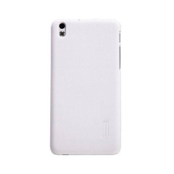 „Nillkin“ Frosted Shield dėklas - baltas + apsauginė ekrano plėvelė (Desire 816)