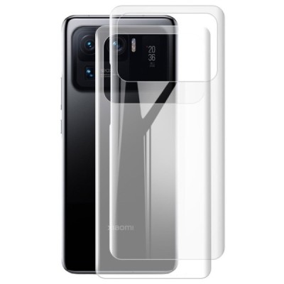 Xiaomi Mi 11 Ultra apsauginė skaidri (pilnai dengianti) ekrano ir nugarėlės plėvelė | Priedai.lt