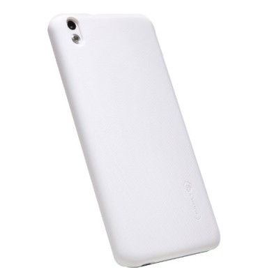 Nillkin Frosted Shield HTC Desire 816 plastikinis baltas dėklas - nugarėlė su ekrano plėvele / Priedai.lt
