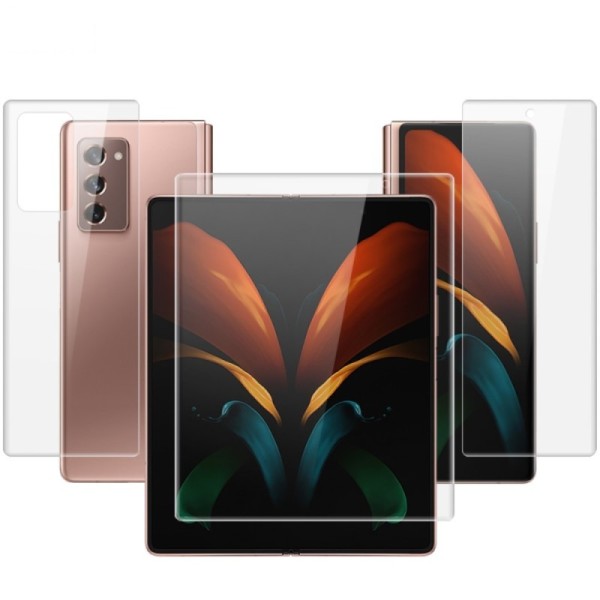 „Imak“ apsauginės ekrano ir nugarėlės plėvelės (pilnai dengiančios) - skaidrios (Galaxy Z Fold2)