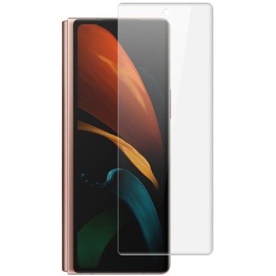 Samsung Galaxy Z Fold2 5G (F916B) apsauginė skaidri (pilnai dengianti) ekrano ir nugarėlės plėvelė | Priedai.lt