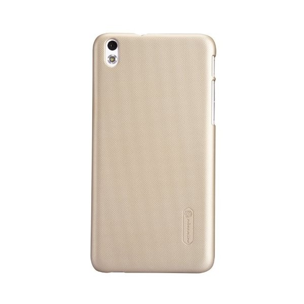 „Nillkin“ Frosted Shield dėklas - šampaninis + apsauginė ekrano plėvelė (Desire 816)