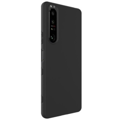 Sony Xperia 1 III „Imak“ kieto silikono TPU juodas dėklas - nugarėlė | Priedai.lt