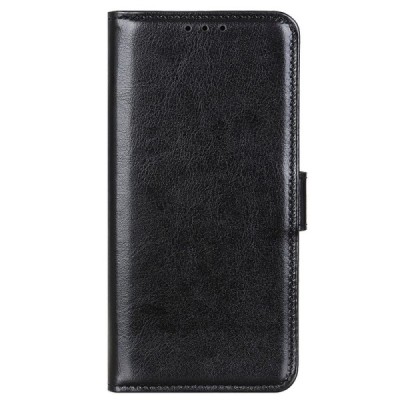 Xiaomi Poco M3 Pro (Redmi Note 10 5G) atverčiamas juodas odinis dėklas, knygutė - piniginė | Priedai.lt
