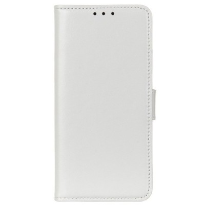 Xiaomi Poco M3 Pro (Redmi Note 10 5G) atverčiamas baltas odinis dėklas, knygutė - piniginė | Priedai.lt