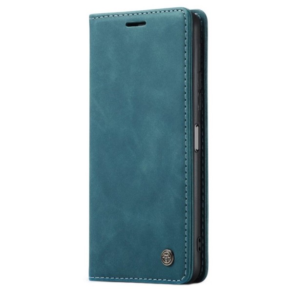 „CaseMe“ Retro solidus atverčiamas dėklas - žalias (Redmi Note 10 Pro)