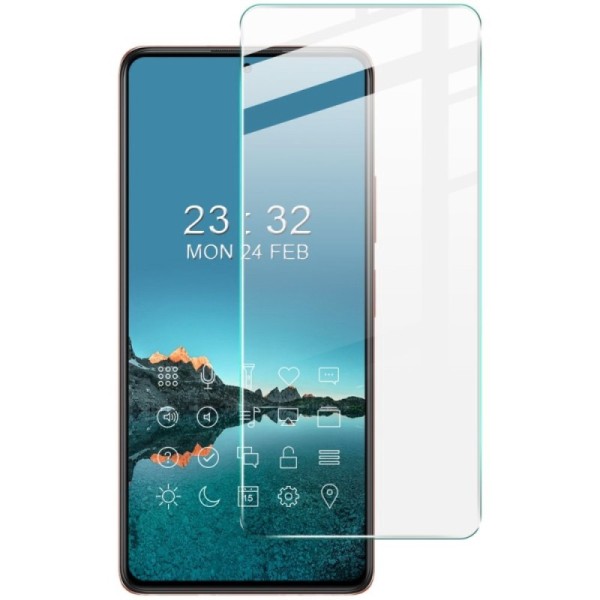 „Imak“ Tempered Glass (nepilno dengimo) apsauginis ekrano stiklas 0.3 mm - skaidrus (Redmi Note 10 Pro)