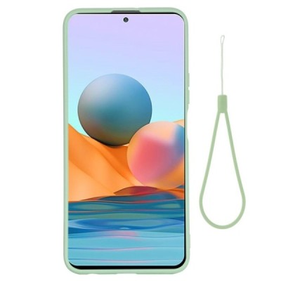 Xiaomi Redmi Note 10 Pro Shell kieto silikono TPU žalias dėklas - nugarėlė | Priedai.lt