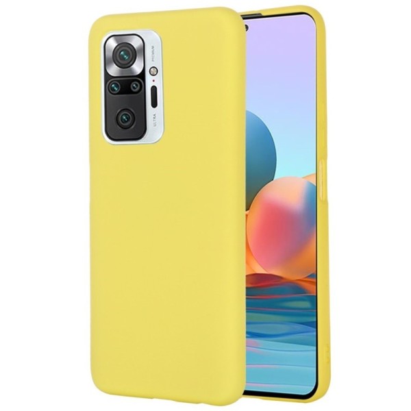 „Shell“ kieto silikono (TPU) dėklas - geltonas (Redmi Note 10 Pro)