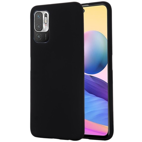 „Shell“ kieto silikono (TPU) dėklas - juodas (Poco M3 Pro / Redmi Note 10 5G)