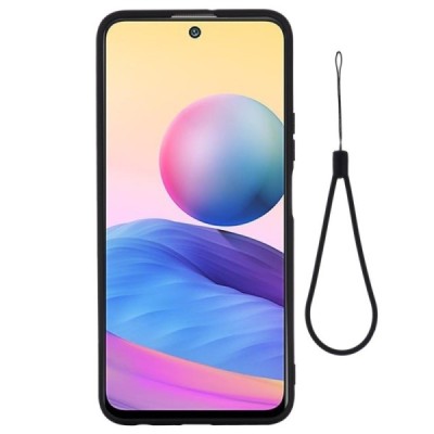 Xiaomi Poco M3 Pro (Redmi Note 10 5G) Shell kieto silikono TPU juodas dėklas - nugarėlė | Priedai.lt