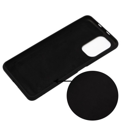 Xiaomi Poco M3 Pro (Redmi Note 10 5G) Shell kieto silikono TPU juodas dėklas - nugarėlė | Priedai.lt