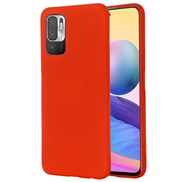 „Shell“ kieto silikono (TPU) dėklas - raudonas (Poco M3 Pro / Redmi Note 10 5G)