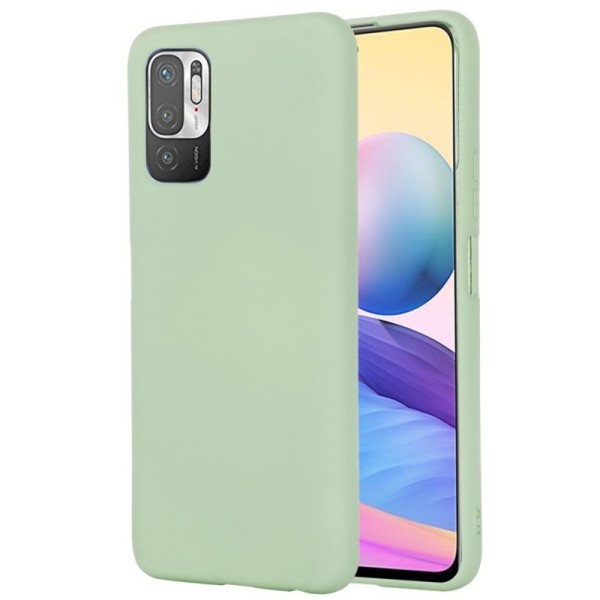 „Shell“ kieto silikono (TPU) dėklas - žalias (Poco M3 Pro / Redmi Note 10 5G)