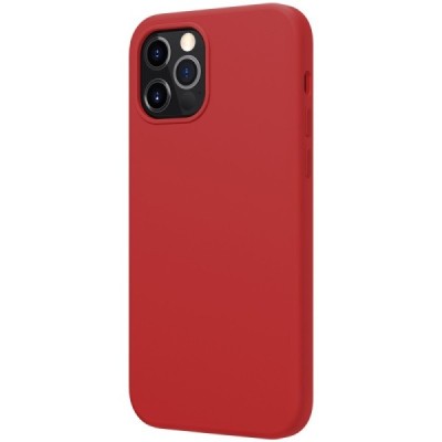 Apple iPhone 12 (12 Pro) „Nillkin“ Flex MagSafe raudonas dėklas - nugarėlė | Priedai.lt