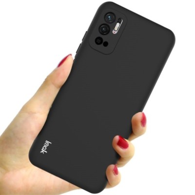 Xiaomi Poco M3 Pro (Redmi Note 10 5G) „Imak“ kieto silikono TPU juodas dėklas - nugarėlė | Priedai.lt