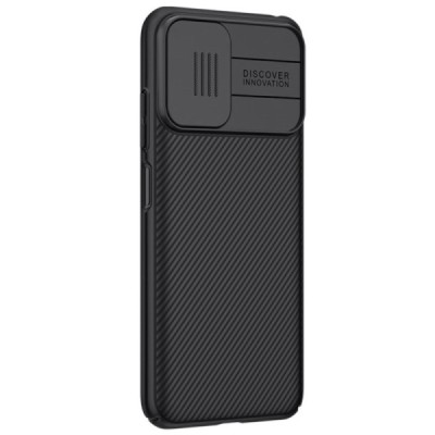 Xiaomi Poco M3 Pro (Redmi Note 10 5G) „Nillkin“ CamShield juodas dėklas, nugarėlė su kameros apsauga | Priedai.lt
