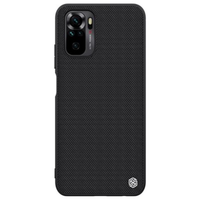 Xiaomi Redmi Note 10 4G (Note 10s, Poco M5s) „Nillkin“ Textured Case juodas dėklas - nugarėlė | Priedai.lt