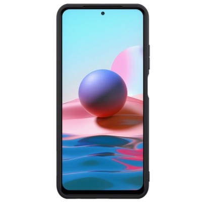 Xiaomi Redmi Note 10 4G (Note 10s, Poco M5s) „Nillkin“ Textured Case juodas dėklas - nugarėlė | Priedai.lt
