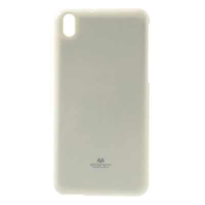 Mercury baltas HTC Desire 816 kieto silikono (TPU) dėklas / Priedai.lt