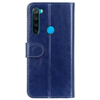 Xiaomi Redmi Note 8 2021 atverčiamas męlynas odinis dėklas, knygutė - piniginė | Priedai.lt