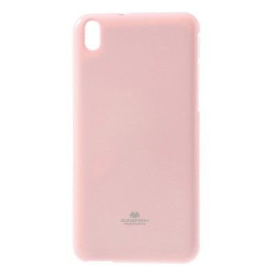 Mercury rožinis HTC Desire 816 kieto silikono (TPU) dėklas / Priedai.lt