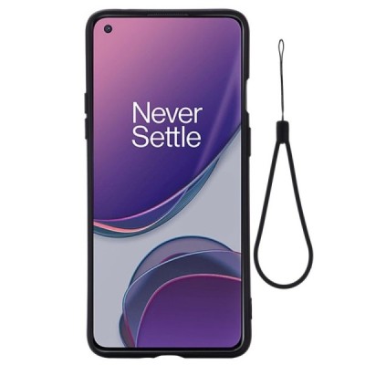 OnePlus 8T Shell kieto silikono TPU juodas dėklas - nugarėlė | Priedai.lt