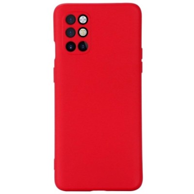 OnePlus 8T Shell kieto silikono TPU raudonas dėklas - nugarėlė | Priedai.lt