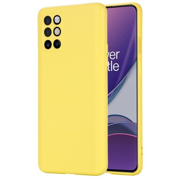„Shell“ kieto silikono (TPU) dėklas - geltonas (OnePlus 8T)