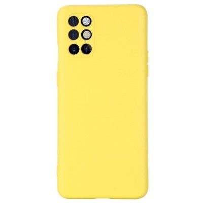 OnePlus 8T Shell kieto silikono TPU geltonas dėklas - nugarėlė | Priedai.lt
