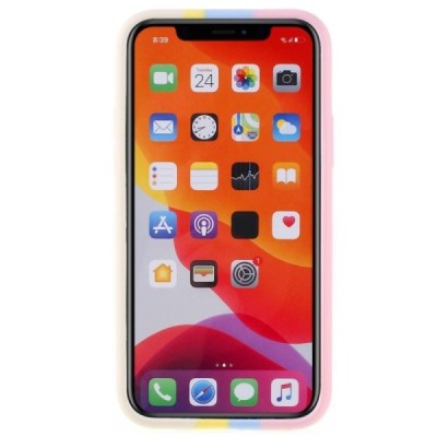 Apple iPhone 11 Pro „Popit“ Bubble minkšto silikono TPU rožinis dėklas - nugarėlė | Priedai.lt