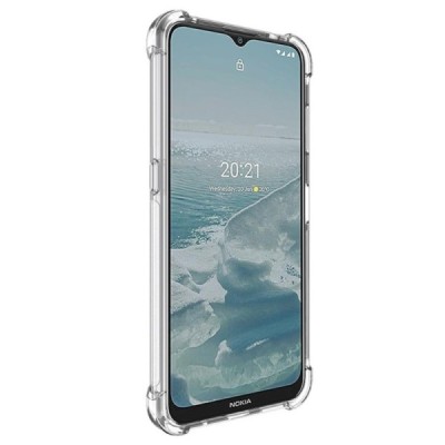 Nokia 6.3 (2021), G10, G20 Imak kieto silikono TPU skaidrus dėklas - nugarėlė | Priedai.lt
