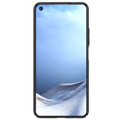 Xiaomi Mi 11 Lite Nillkin Frosted Shield juodas plastikinis dėklas | Priedai.lt
