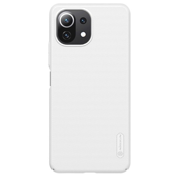 „Nillkin“ Frosted Shield dėklas - baltas (Mi 11 Lite / Mi 11 Lite NE)