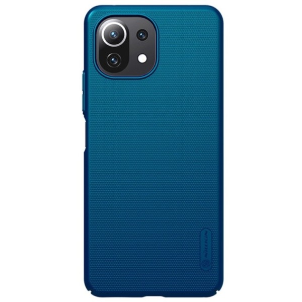 „Nillkin“ Frosted Shield dėklas - mėlynas (Mi 11 Lite / Mi 11 Lite NE)