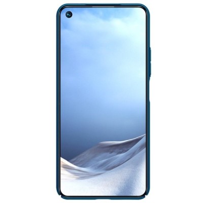 Xiaomi Mi 11 Lite Nillkin Frosted Shield mėlynas plastikinis dėklas | Priedai.lt