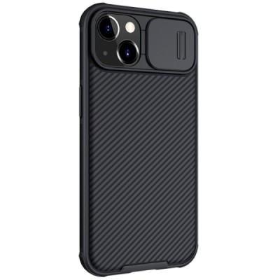 Apple iPhone 13 „Nillkin“ CamShield juodas dėklas, nugarėlė su kameros apsauga | Priedai.lt