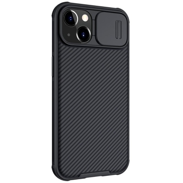 „Nillkin“ CamShield dėklas - juodas (iPhone 13)