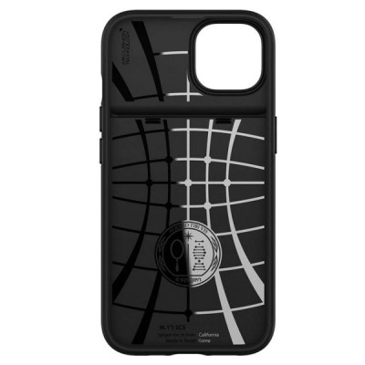 „Spigen“ Slim Armor CS Apple iPhone 13 juodas kieto silikono dėklas | Priedai.lt