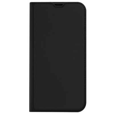 „Dux Ducis“ Skin serijos Apple iPhone 13 Mini juodas odinis atverčiamas dėklas | Priedai.lt