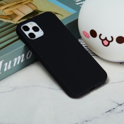 Apple iPhone 13 Pro Max Shell kieto silikono TPU juodas dėklas - nugarėlė | Priedai.lt
