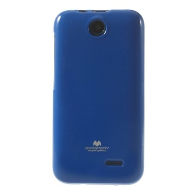 Mercury mėlynas HTC Desire 310 kieto silikono (TPU) dėklas / Priedai.lt